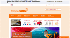 Desktop Screenshot of novarosa.es